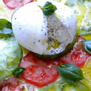 Insalata di Burrata (Végétarien)