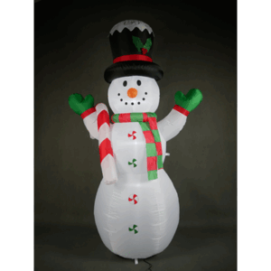 Location Bonhomme neige gonflable lumineux 183cm