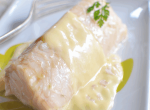 Dos de Loup sauce Vin Blanc et Echalotes