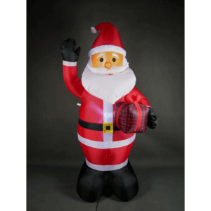 Location Père Noel gonflable lumineux 6 led 183cm